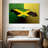 Jamaican Island Flag Canvas Print-1171313126