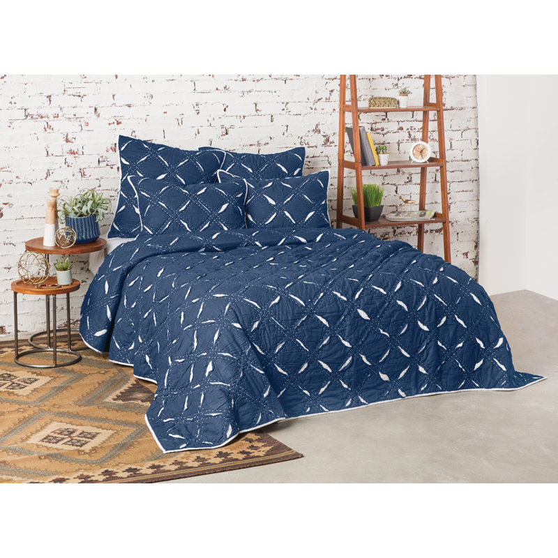 Parker Cotton Reversible Quilt, Full/Queen Quilt