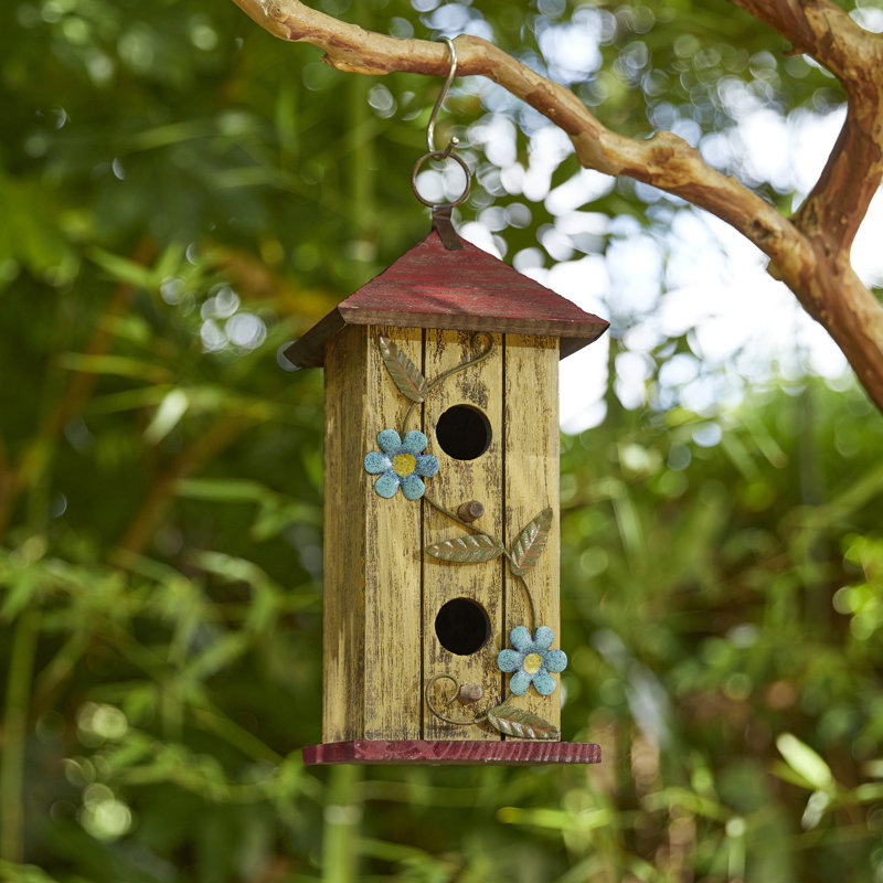Maison d'oiseaux pour jardin 11,75 po H