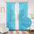 Voile Decorative Tab Top Curtain Pair-444480560-444480573