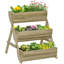 Boîte à fleurs d'extérieur en bois Selmore