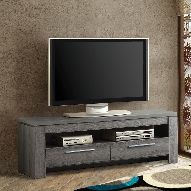 Parkdale Unfinished TV Stand for TVs up to 65", Gray