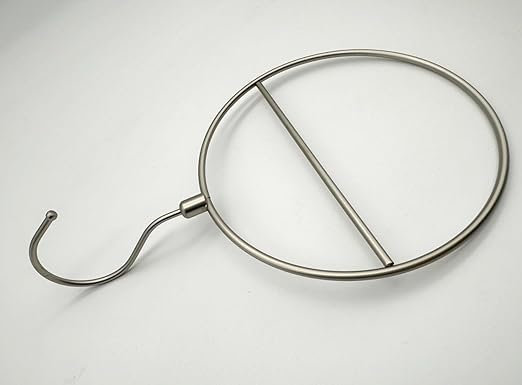 Support à accessoires en métal Neesa, 10, Chrome