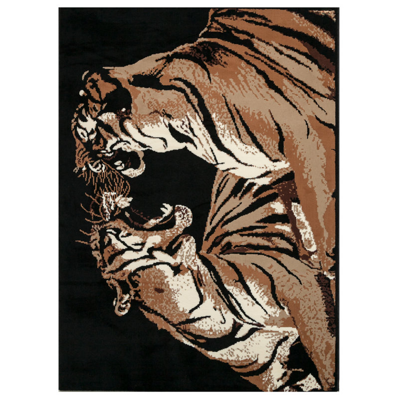 Deasia Shag Area Rug, Rectangle 160 x 220cm