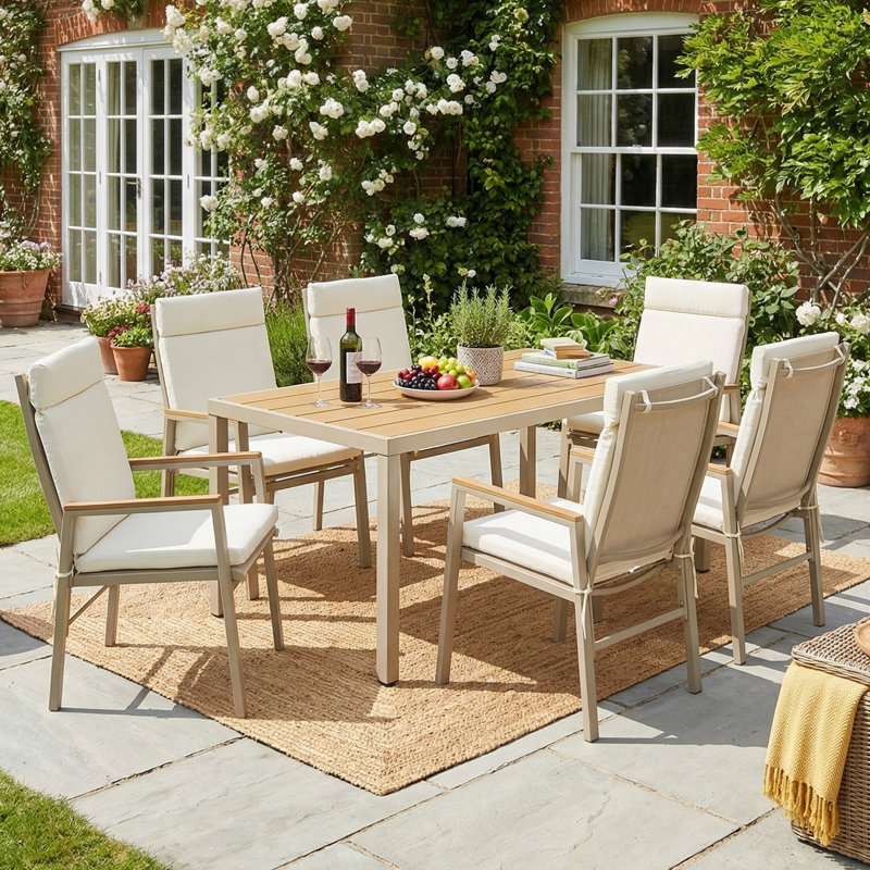Patio Dining Set Table,
