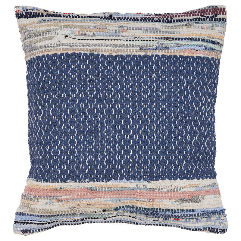 Diamond Cotton Throw Pillow Cover, Yes