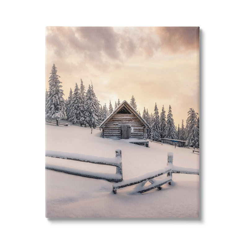 Chalet de campagne, H 40 po x l 30 po x P 1,5 po