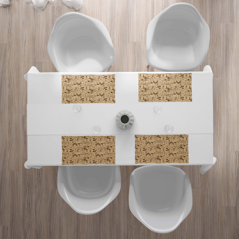 Polyester Abstract Rectangle Placemat