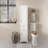 71-Inch Tall Freestanding Bathroom Vanity With Damping-Hinge Doors And Drawers, Featuring A Modern Elegant Design. Includes Adjustable Shelves, A Fixed Shelf, And Space-Saving Storage.