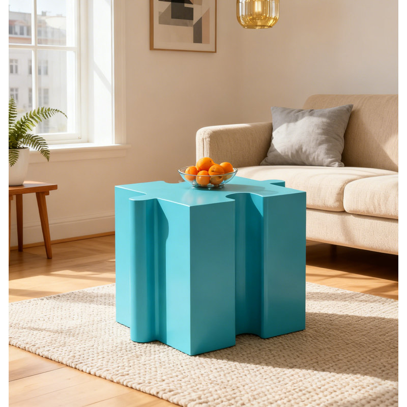 Table d'appoint Rofev, Bleu