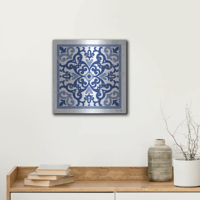 «Blue Tile VI» par Cindy Jacobs