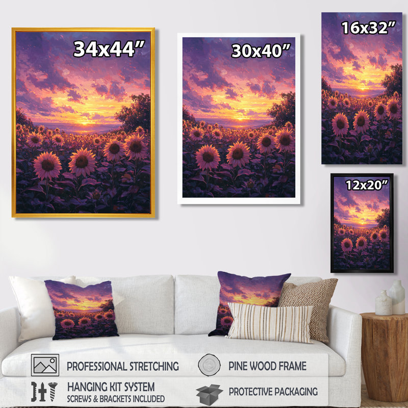 Dondray - Floral Wall Decor, H 32 po x l 16 po, Reproduction encadrée d'une seule photo, Blanc
