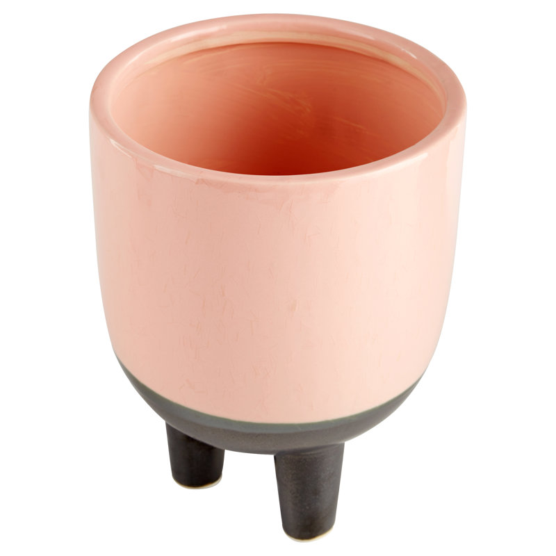 Humus Ceramic Table Vase, 9" H x 7" W x 7" D