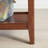 2-Tier Solid Wood Side Table With Storage