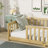 Natural Rubber Wood Watsons Floor Bed With Fence (No Door) And Safety Guardrails-1594962273