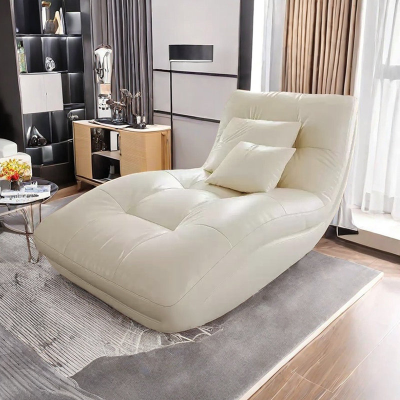 Méridiennes ergonomiques à arc pour un siège large, Beige