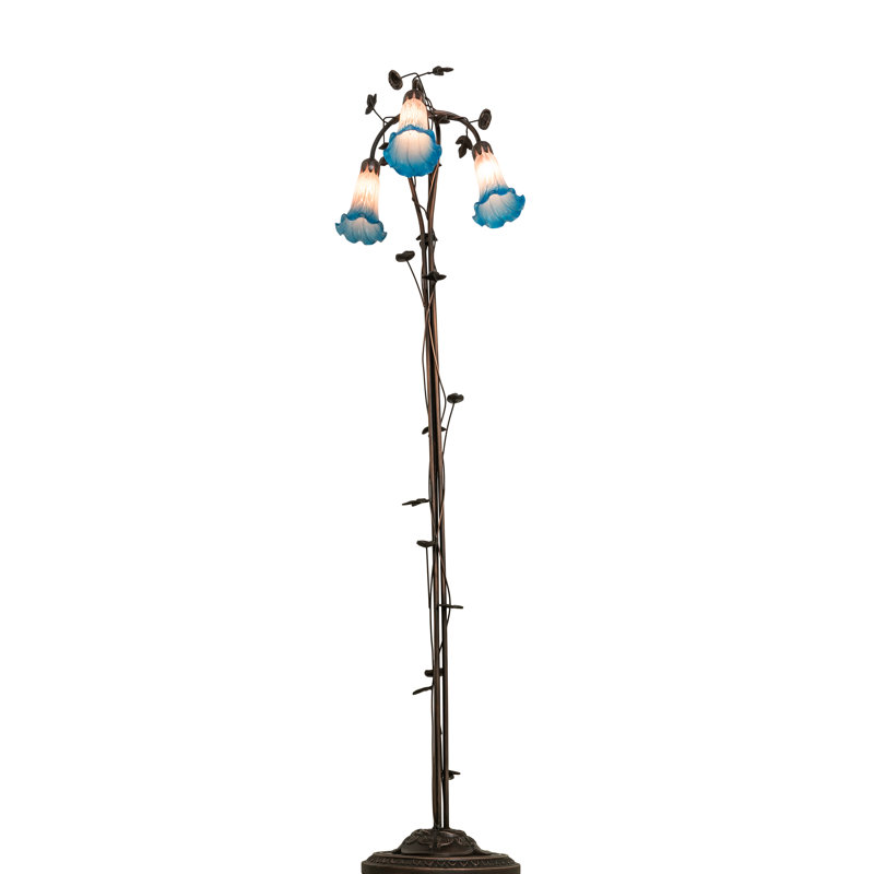 Sinagra Floor Lamp, Pink/Blue