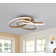 Shuford 1 - Light 20.47'' Unique/Statement Modern Linear LED Dimmable White Light Flush Mount Light