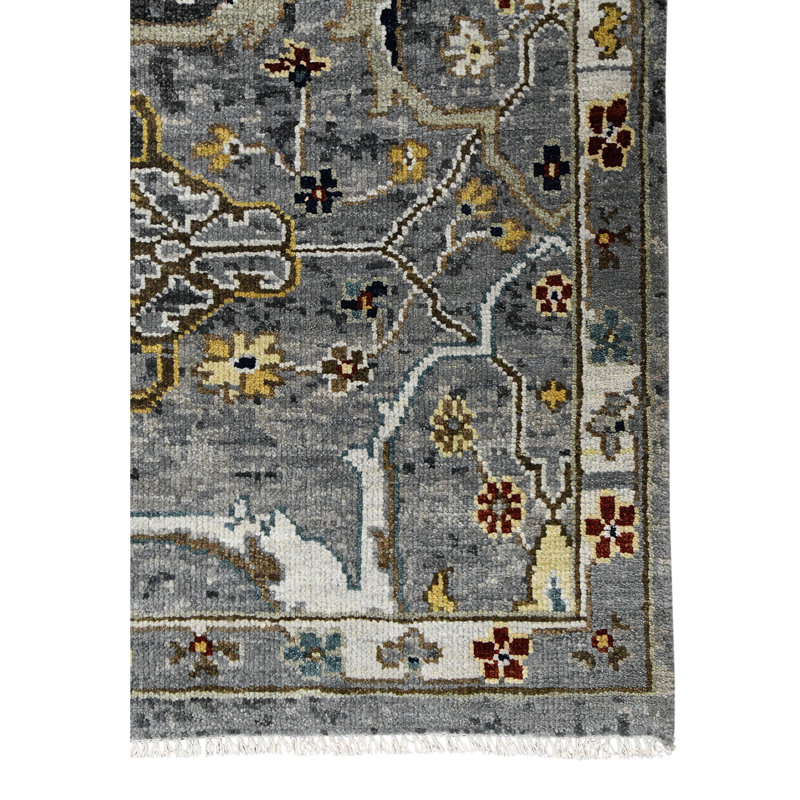 Bristol Wool Floral Area Rug, Rectangle 2' x 3'