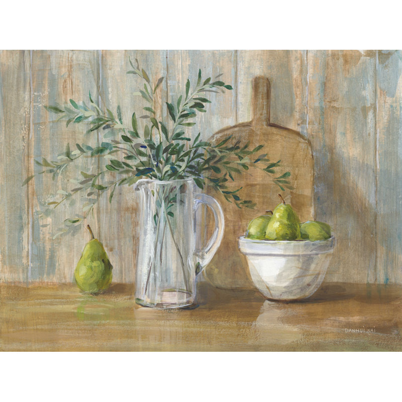 " Autumn Kitchen " by Danhui Nai, 30" H x 40" W