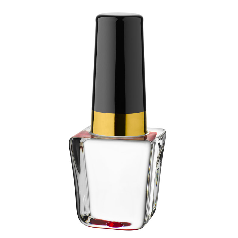 Sculpture en vernis à ongles Make Up, Framboise, H 7,5 po x l 3 po x P 3 po