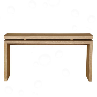 Console Table With Double Board Suspension Design