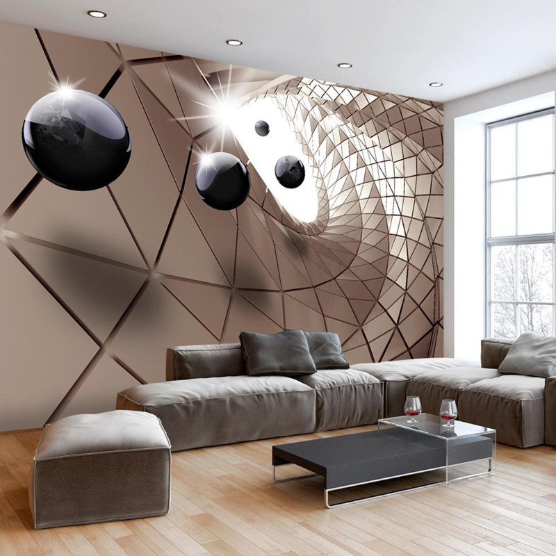 Murale abstrait Anudeep Utopia, 41" W x  59" L