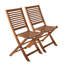 4-Person Wooden patio Dining Set