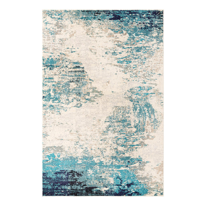 Washable Indoor Rug, Rectangle 6' x 9'