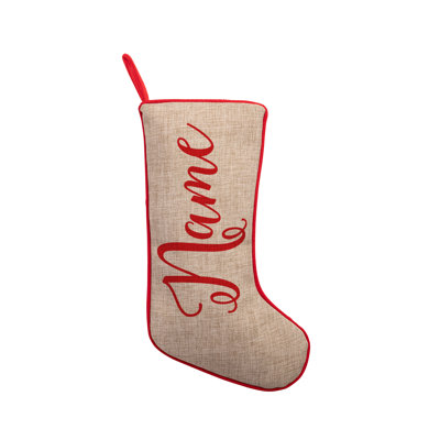 My Name Personalized Stocking