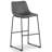 Upholstered Counter Stool with Metal Frame-368227588-339263132