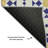 Premium Machine Washable Tweedy Navy Rug-1553124800