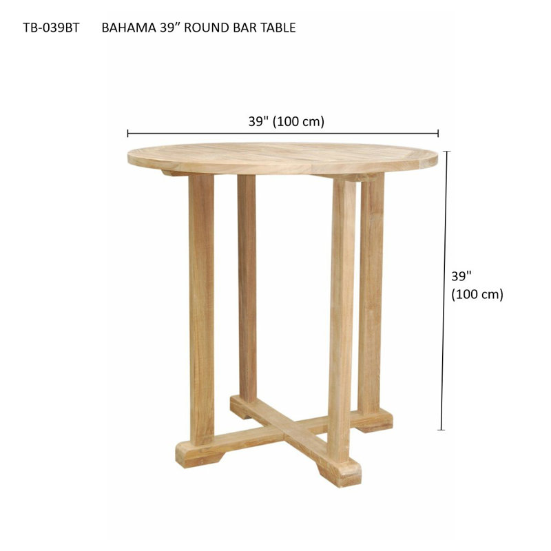 TABLE RONDE BAHama 39 "