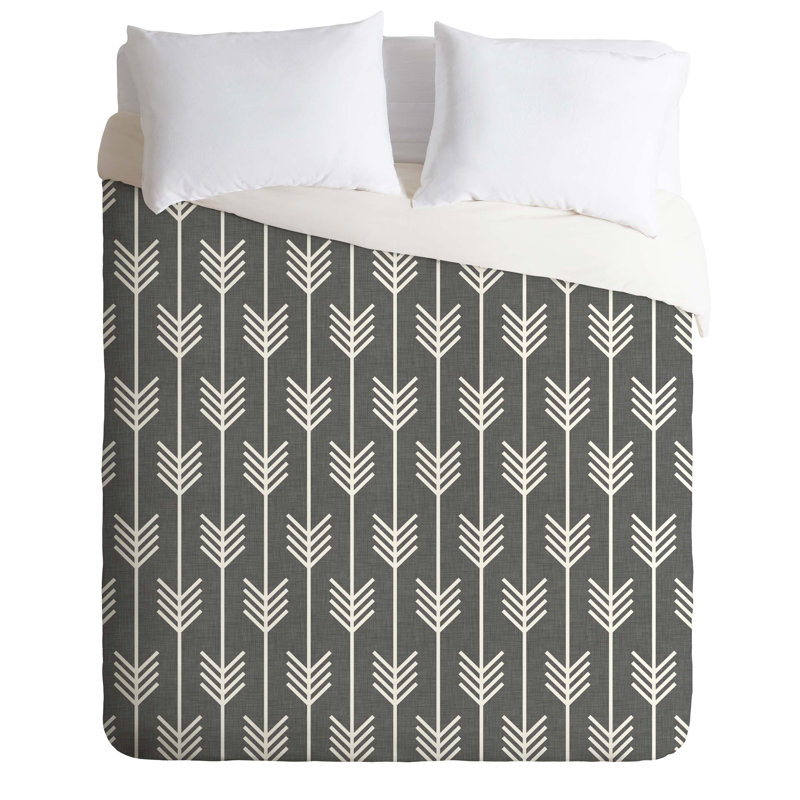 Holli Zollinger Polyester Geometric Shapes Duvet Cover, Twin/Twin XL Duvet Cover + 1 Standard Sham