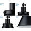 Luminaire suspendu conique 1 lumière-669571742