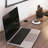 Sorina Writing Desk, Distressed Gray Oak & Black-1291027162