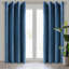 Daphne 100% Polyester Blackout Curtain Single Panel-1642550131-1642550130