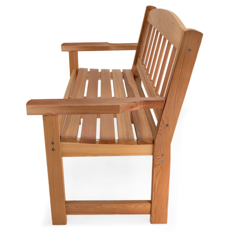 Western Red Cedar Garden Bench