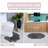 Allure 100 % Cotton Bath Rug - Machine Washable, Quick Dry, Absorbent - 5 Piece Set-54247013
