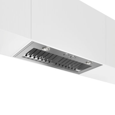 Elica 28"" 1200 Cubic Feet Per Minute Convertible Wall Mount Range Hood with Baffle Filter and Light Included Stainless Steel -  ESC128SS