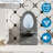 1/1.60 Toilet, Grey 002, Elongated Comfort Height Floor Mounted, Soft Closing Seat For Bathroom Toilet In 002 Glow, , Water Mounted With Uplifting