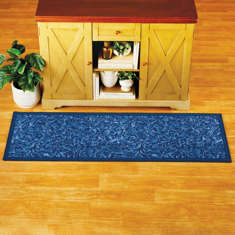 Tapis à volutes Siena, Rectangle 1 pi 8 po x 4 pi 11 po