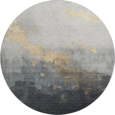 Premium Machine Washable Bennette AMF1881 Modern Rug
