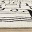 Tapis beige / noir moderne Hennings-516678583