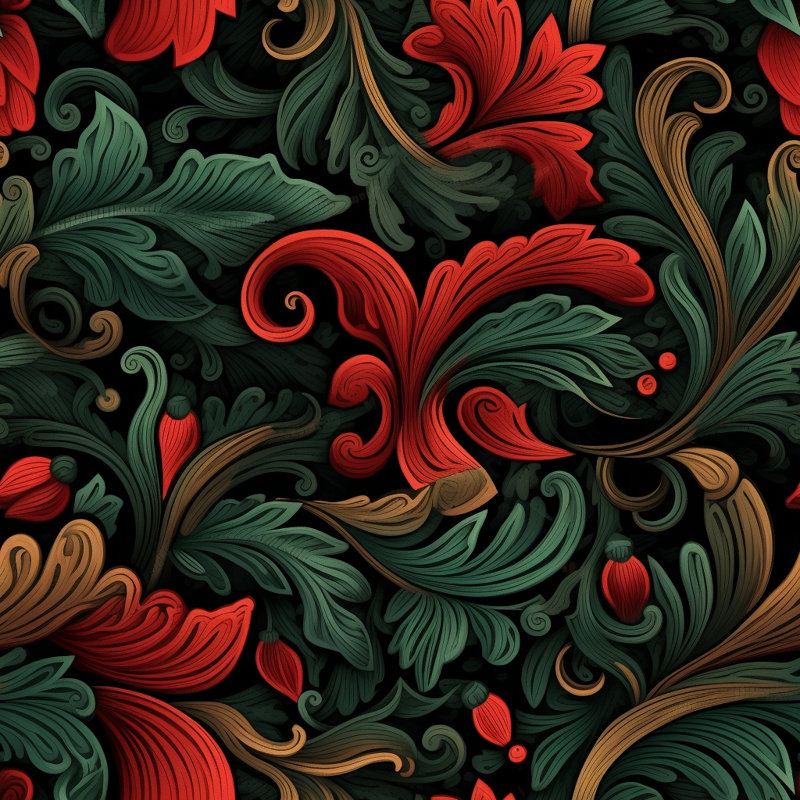 Polyester Comforter, Green/Gray Floral, King Comforter