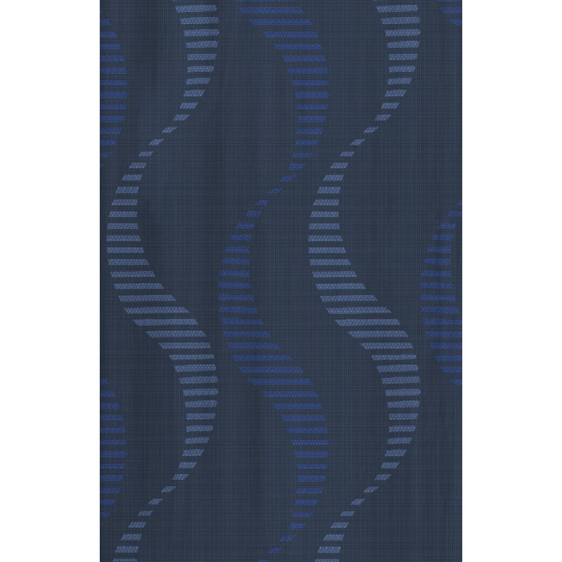 Pearson Pencil Pleat, Single Curtain, opaque, Blue, 132cm Width x 255cm Drop