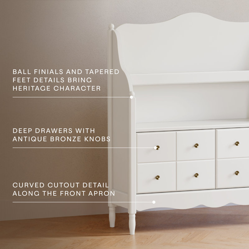 Liberty Library Hutch, Warm White
