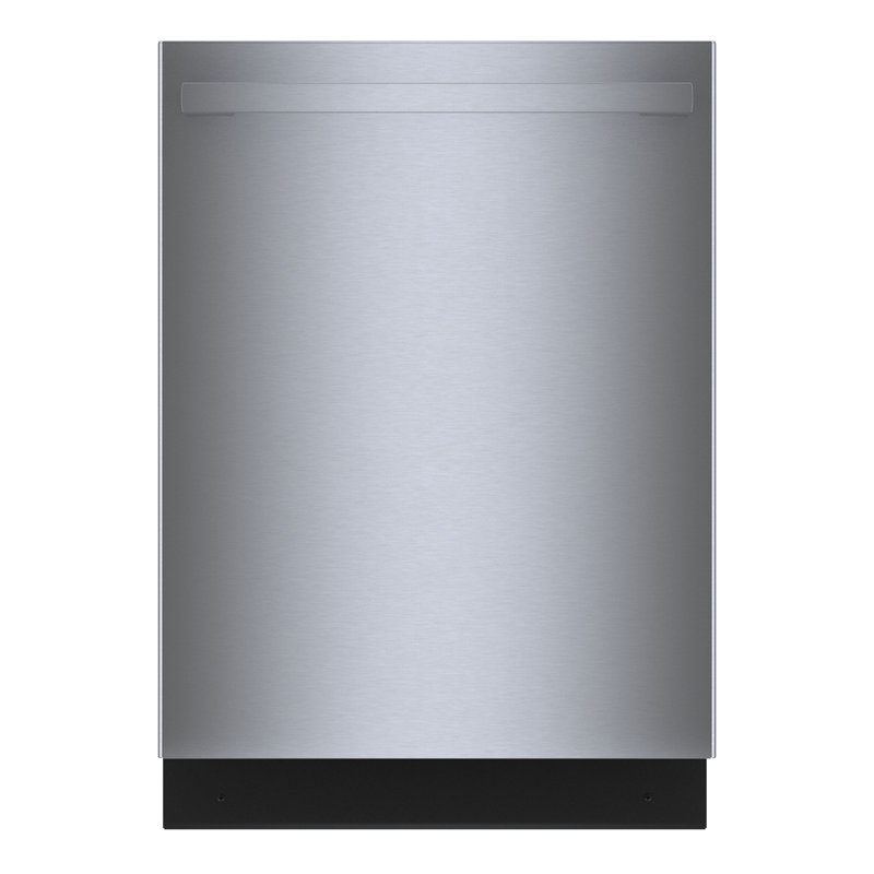 Bosch 800 Series 24" Top Control Built-In Dishwasher with Stainless Steel Tub and Flexible 3Rd Rack, Stainless Steel