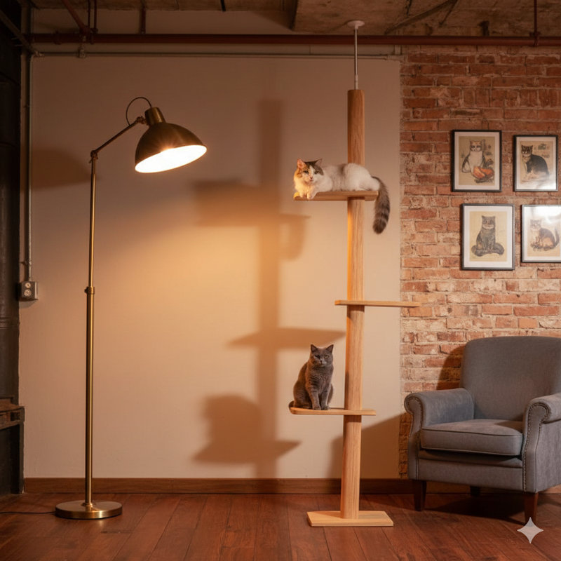 Arbre à chat, centre d'activité complet pour chat