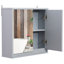 HOMCOM Bathroom Mirror Cabinet, Bathroom Cabinet-55243482